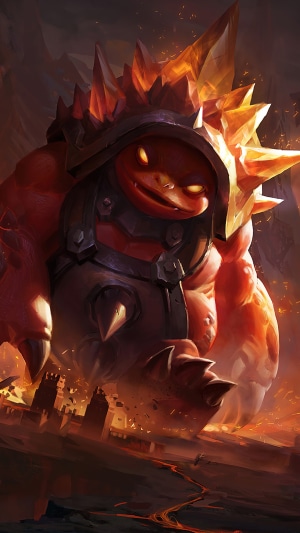 Molten Rammus from League of Legends