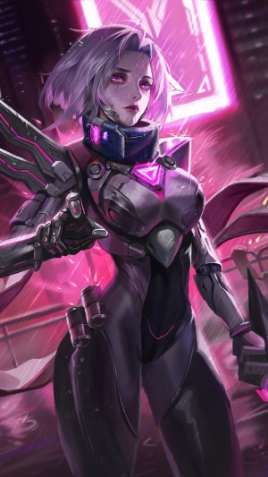 PROJECT Fiora Cybernetic Assassin from League of Legends