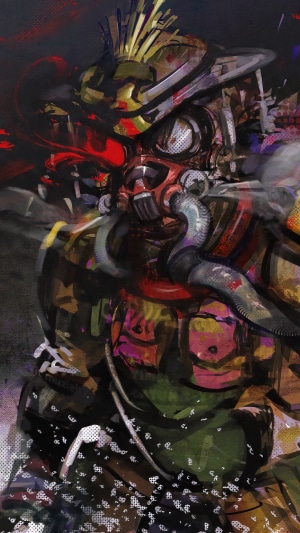 Bloodhound from Apex Legends