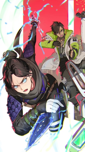 Wraith and Crypto from Apex Legends