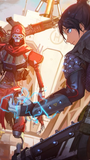 Revenant and Wraith from Apex Legends