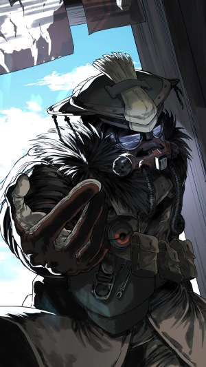 Bloodhound from Apex Legends
