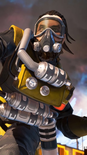 Caustic from Apex Legends
