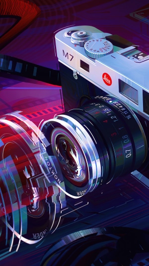 Leica M7 Camera with Nokton Lens