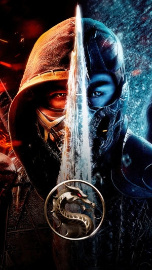 Scorpion and Sub-Zero from Mortal Kombat