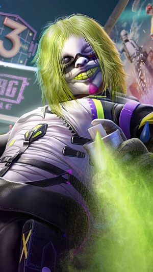 Clown character from PUBG Mobile