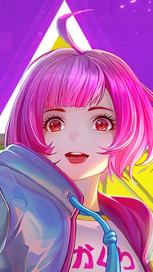 Kagura from Mobile Legends with Pink Hair