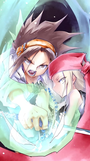 Yoh Asakura and Anna Kyoyama from Shaman King