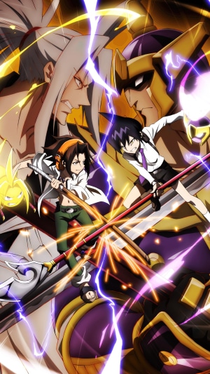 Shaman King: Yoh Asakura, Ren Tao, Amidamaru, Bason