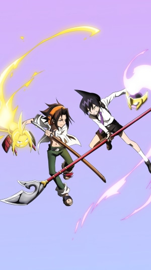 Yoh Asakura and Ren Tao from Shaman King