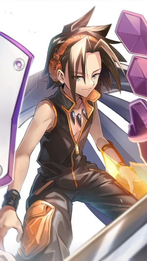 Yoh Asakura from Shaman King Anime