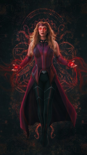 Scarlet Witch from Marvel's WandaVision Series