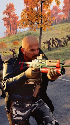 Man with gun in Call of Duty Black Ops Cold War Zombies