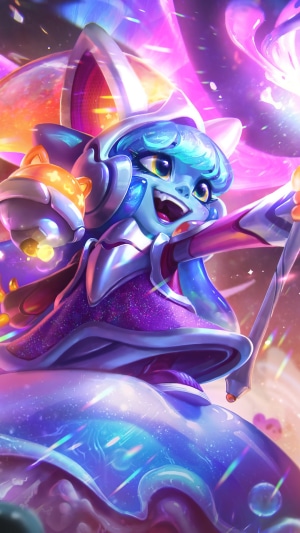 #1389256 Space Groove, Lulu, Splash Art, LoL, League of Legends, Video ...