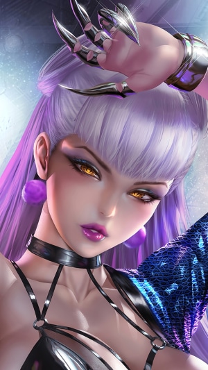 KDA Evelynn The Baddest Character Artwork