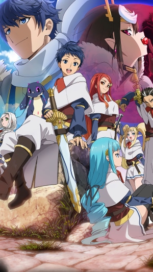 Characters from So I'm a Spider, So What? anime