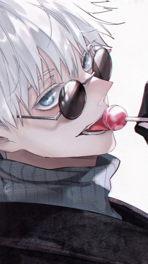 Satoru Gojo from Jujutsu Kaisen with Sunglasses and