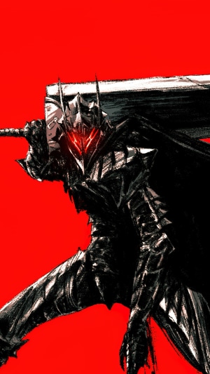 Guts from Berserk with his Dragon Slayer sword