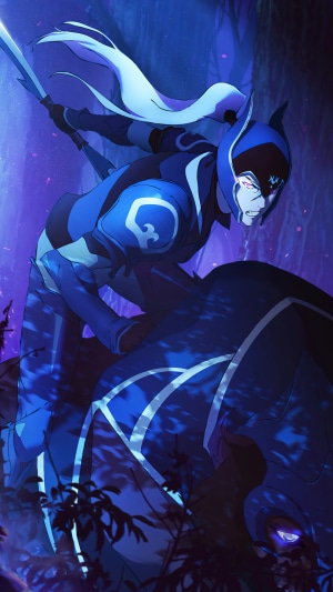 Luna from Dota: Dragon's Blood