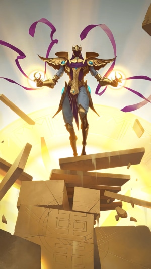 Azir from League of Legends and Legends of Runeterra