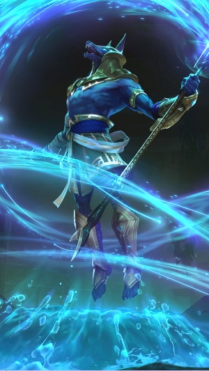 Nasus from League of Legends and Legends of Runeterra