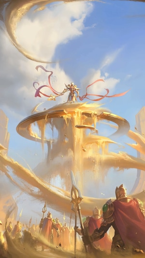 Azir from Legends of Runeterra