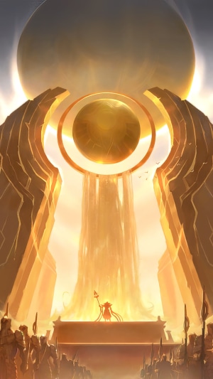 Leona from Legends of Runeterra