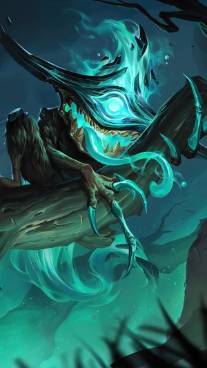 The Shadow Isles creature from Legends of Runeterra