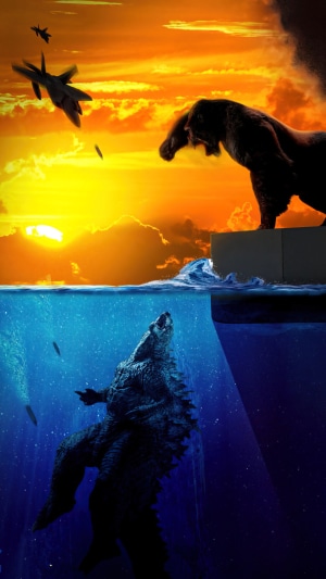 Godzilla vs Kong movie poster