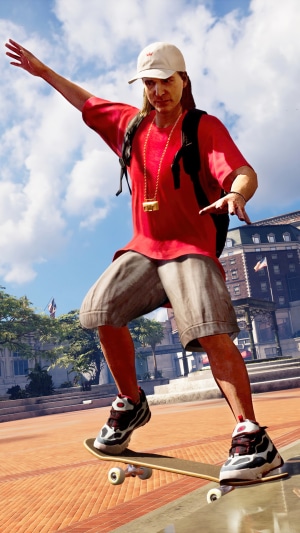 Tony Hawk's Pro Skater 1 + 2 character skateboarding