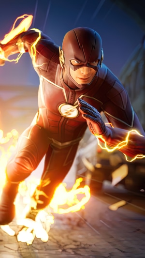 The Flash from Fortnite Video Game