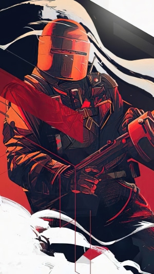 Tachanka from Rainbow Six Siege