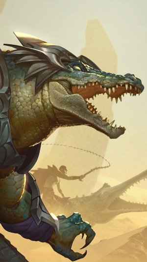 Renekton from League of Legends and Legends of Runeterra