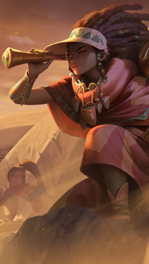 Nilah from Legends of Runeterra