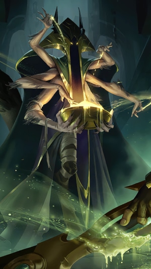Azir from Legends of Runeterra