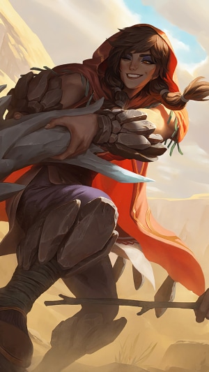 Nilah from Legends of Runeterra
