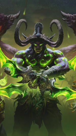 Illidan Stormrage from World of Warcraft