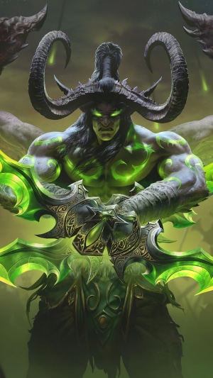 Illidan Stormrage from World of Warcraft