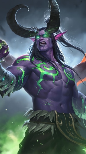 Illidan Stormrage from World of Warcraft