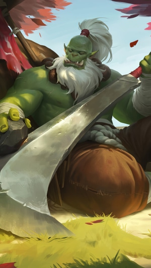 Samuro the Orc from World of Warcraft