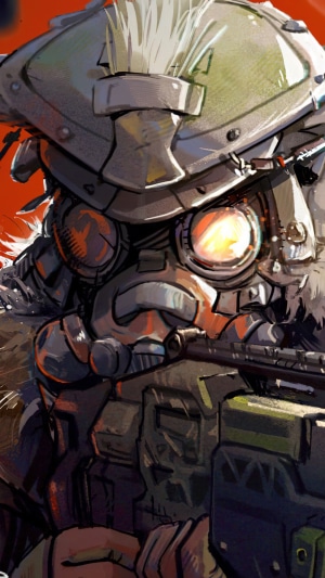 Bloodhound from Apex Legends