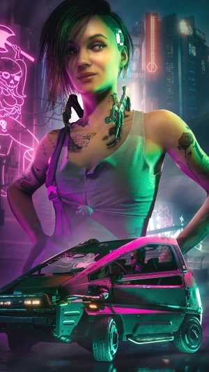 Judy Alvarez from Cyberpunk 2077