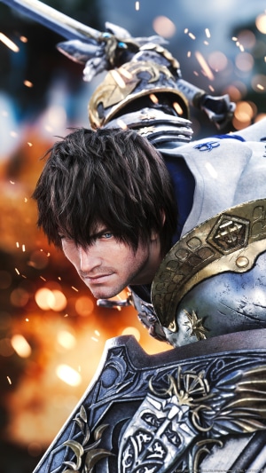 Warrior of Light from Final Fantasy XIV
