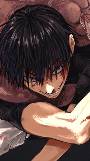 Toji Fushiguro from Jujutsu Kaisen Intense Portrait