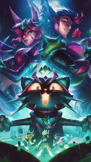 Battle Boss Xayah and Rakan from League of Legends