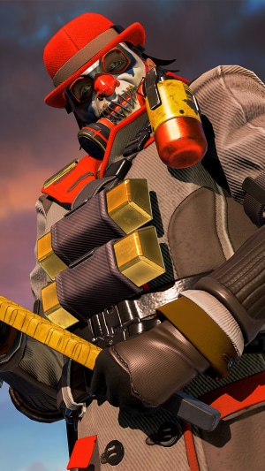 Caustic from Apex Legends