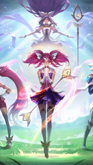 Star Guardian characters from League of Legends