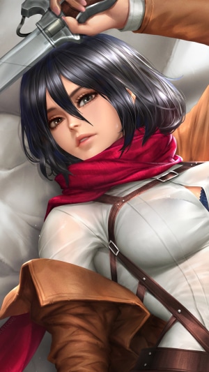 Mikasa Ackerman from Attack on Titan