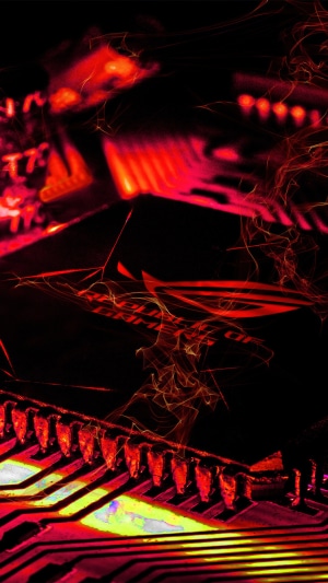 Asus ROG Republic of Gamers circuit board