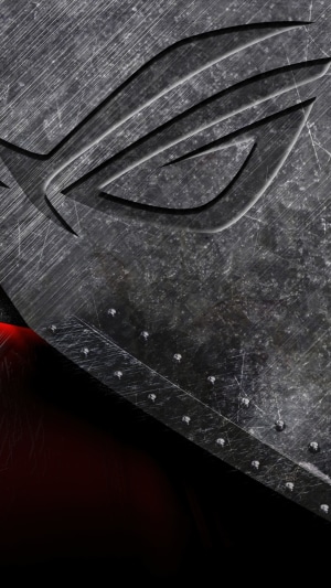 Asus ROG Republic of Gamers Metallic Logo
